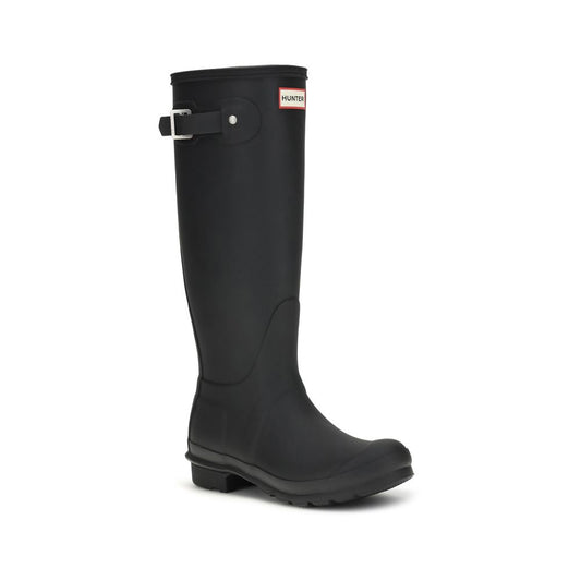 Hunter Black Rubber Rain Boots