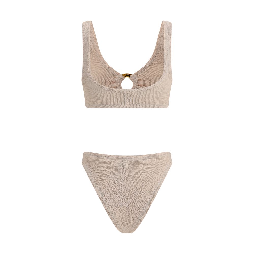 Hunza G Beige Polyamide Bikini