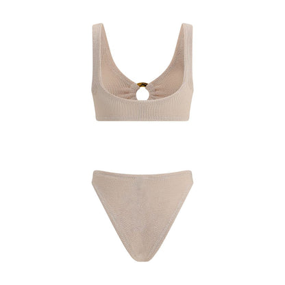 Hunza G Beige Polyamide Bikini