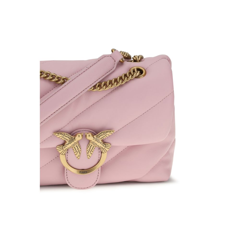 PINKO Multicolor Calf Leather Bos Taurus Shoulder Bag