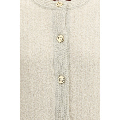 Gucci Beige Wool Cardigan