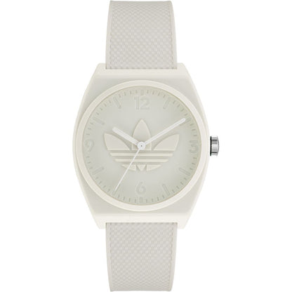 Adidas White Synthetic Dress Watch