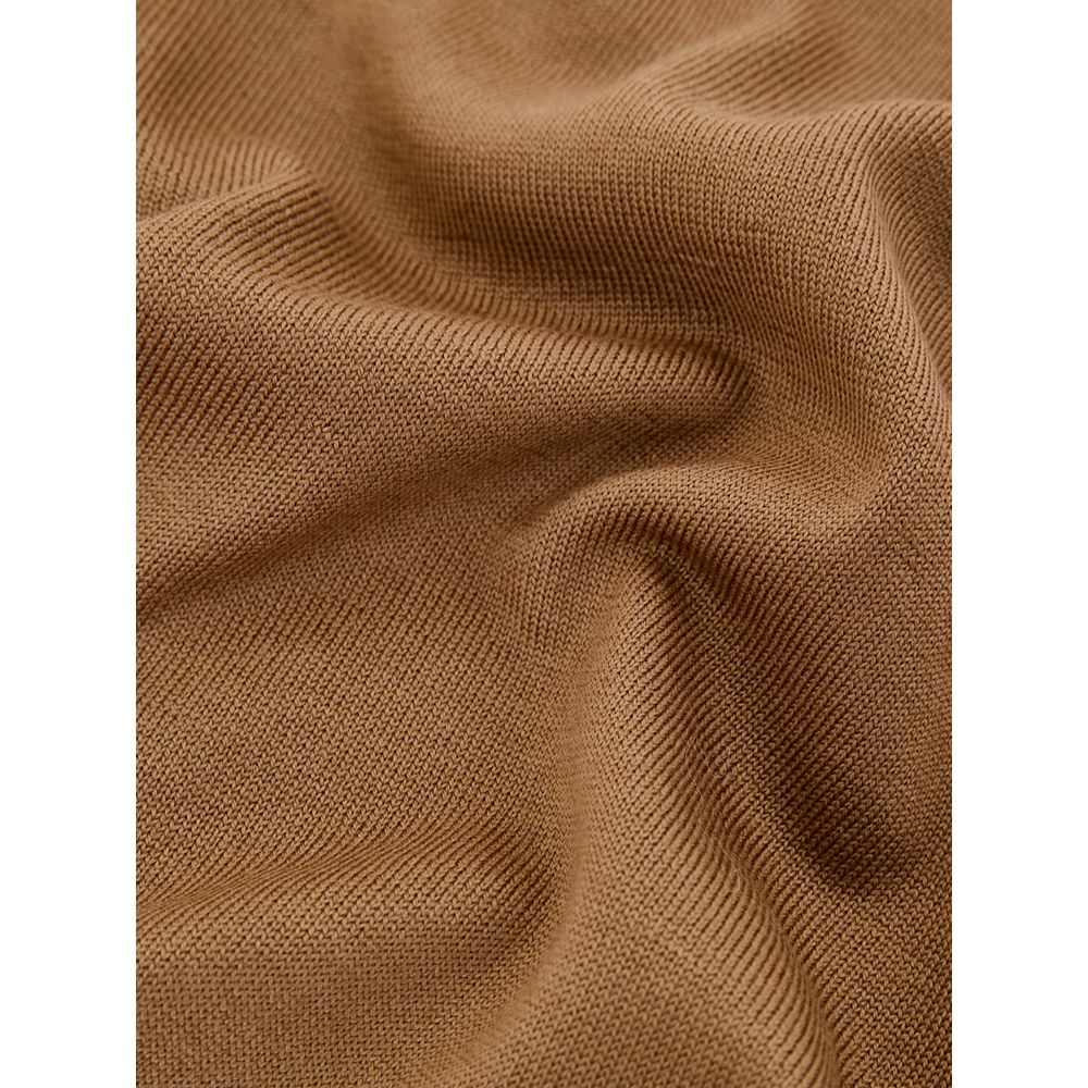 Gran Sasso Brown Wool Sweatshirt