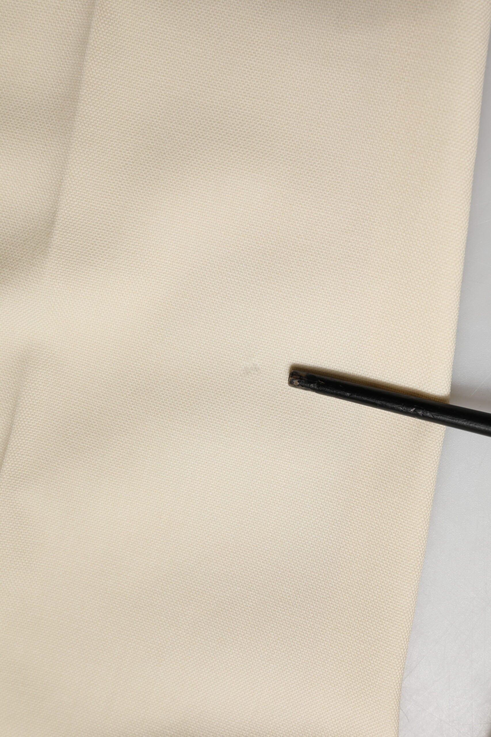 Dolce & Gabbana Ivory Wool Mid Waist Cropped Trouser Pants