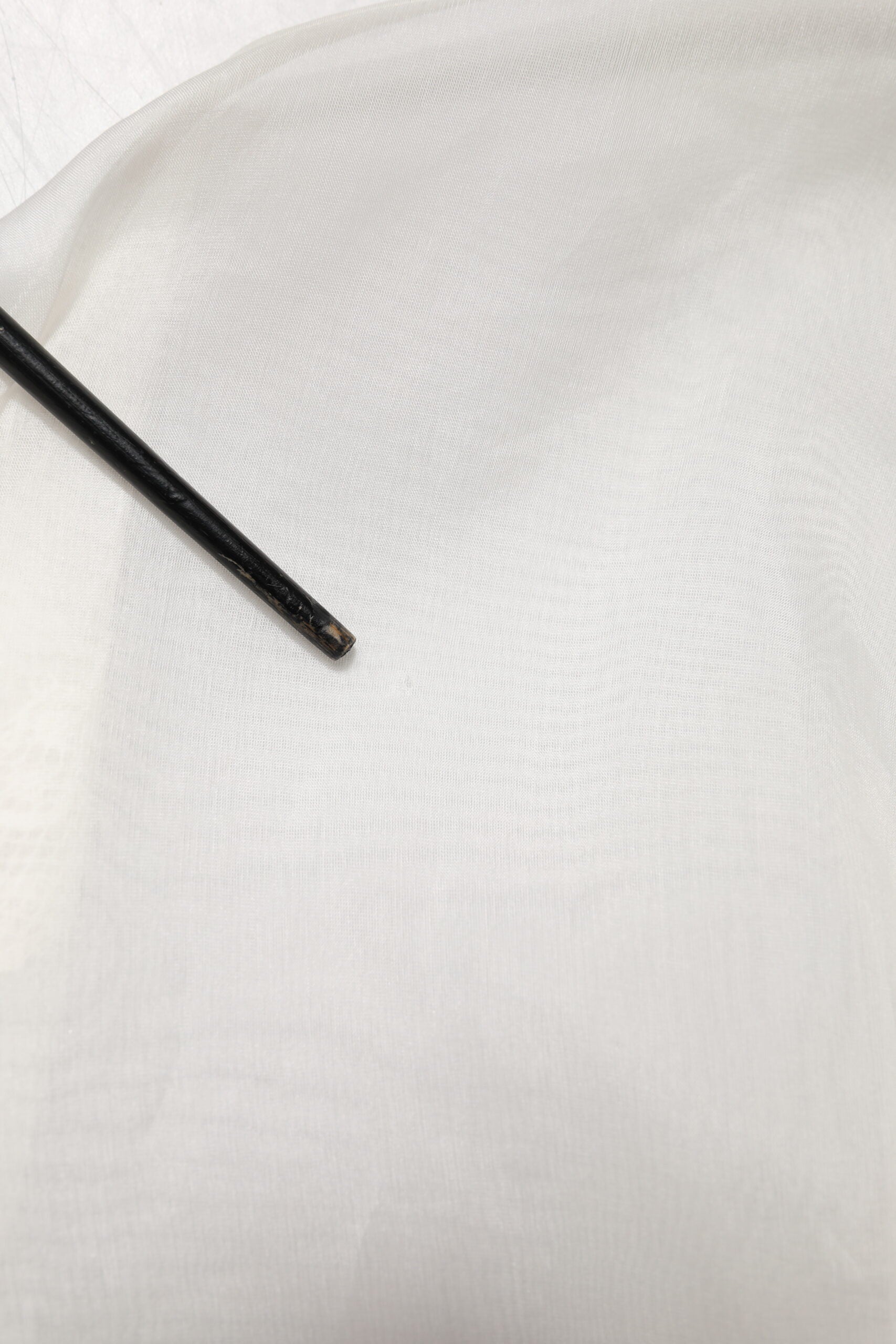 Dolce & Gabbana White Sheer Silk Blouse Lace Bow Tie Blouse Top