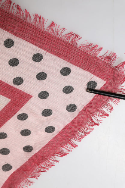 Dolce & Gabbana Multicolor Floral Print Square Stole 133cm x 133cm Scarf