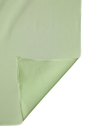 Dolce & Gabbana Light Green Silk Neck Wrap Shawl Stole 200cm x 64cm  Scarf