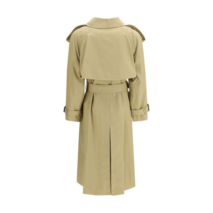 Burberry Beige Cotton Trench Coat