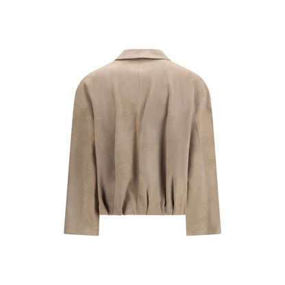 Salvatore Santoro Beige Lamb Ovis Aries Aries Coat