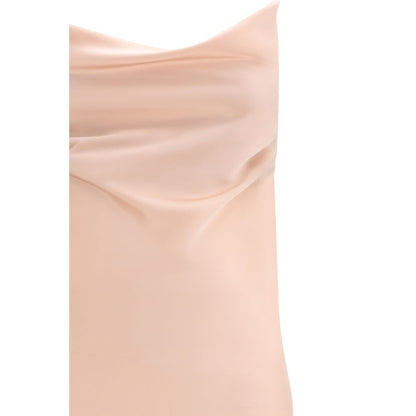 PINKO Multicolor Marabou Casual Dress