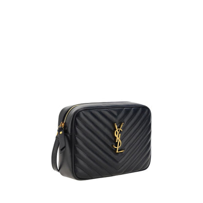 Saint Laurent Black Calf Leather Bos Taurus Shoulder Bag