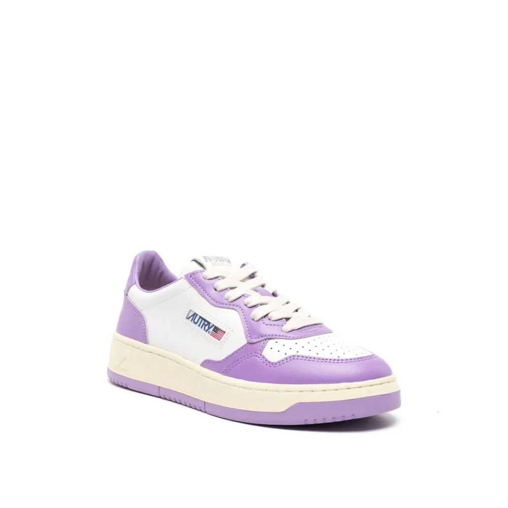 Autry Multicolor Leather Low Top Sneakers