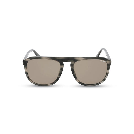 Police Brown Acetate Sunglasses