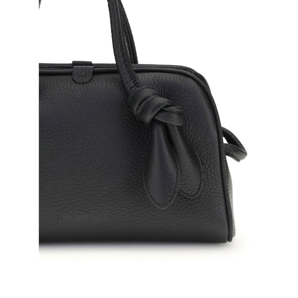 Jacquemus Black Calf Leather Bos Taurus Handbag