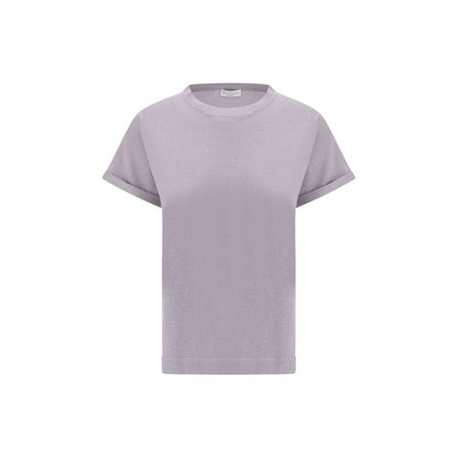 Brunello Cucinelli Purple Nylon T-Shirt