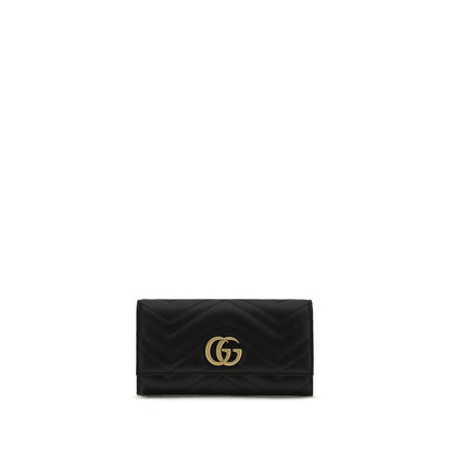 Gucci Black Calf Leather Bos Taurus Wallet
