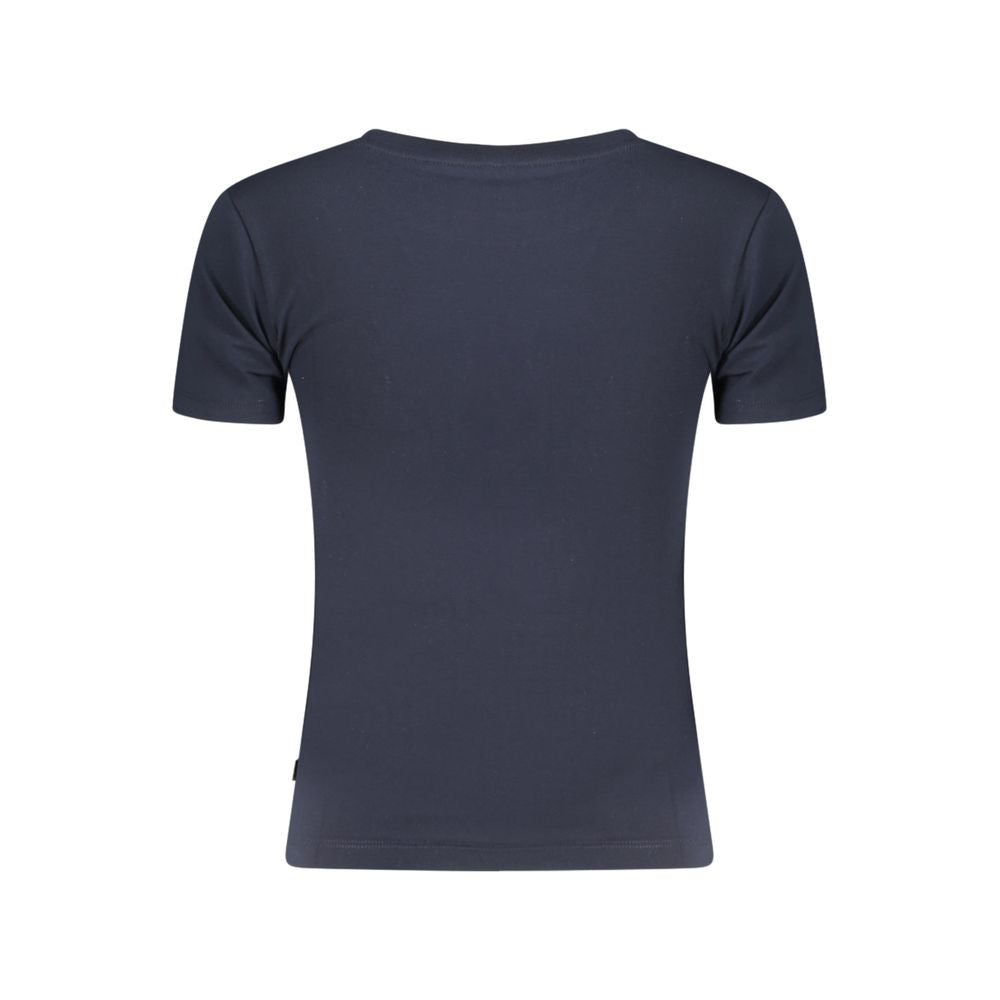 Guess Jeans Blue Organic Cotton Women T-Shirt