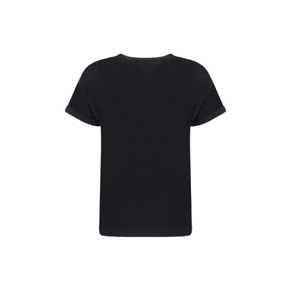Brunello Cucinelli Black Nylon T-Shirt
