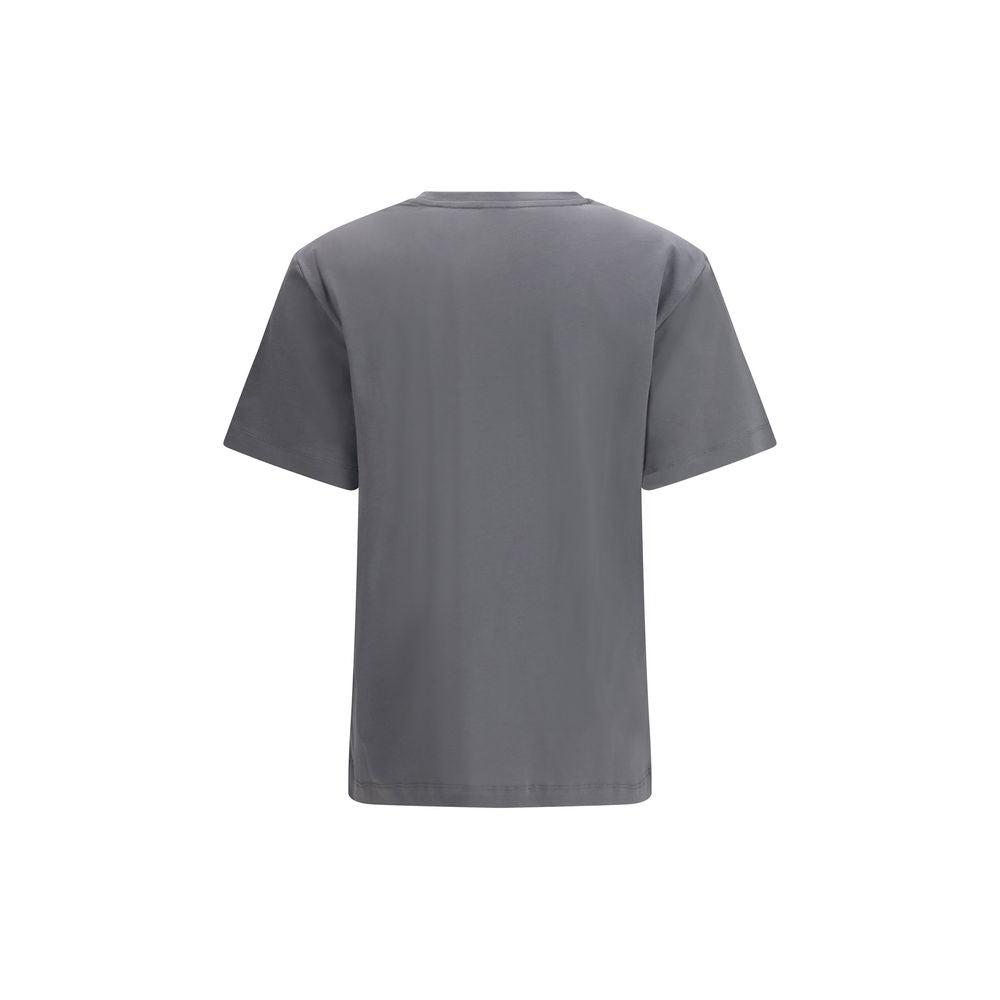 PINKO Gray Cotton T-Shirt