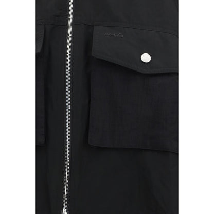 PINKO Black Polyester Shell Jacket