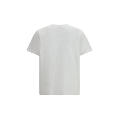 Casablanca White Cotton T-Shirt