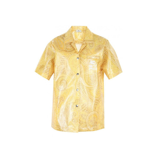 Etro Bicolor Nylon Pattern Shirt