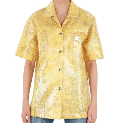 Etro Bicolor Nylon Pattern Shirt
