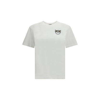 PINKO White Cotton T-Shirt