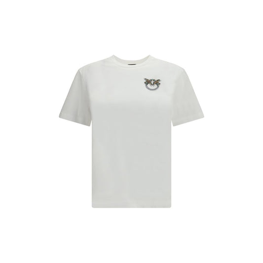 PINKO White Cotton T-Shirt