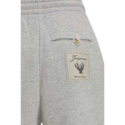 Jacquemus Gray Cotton Casual Pants
