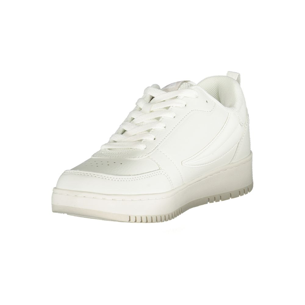 Fila White Polyurethane Women Sneaker