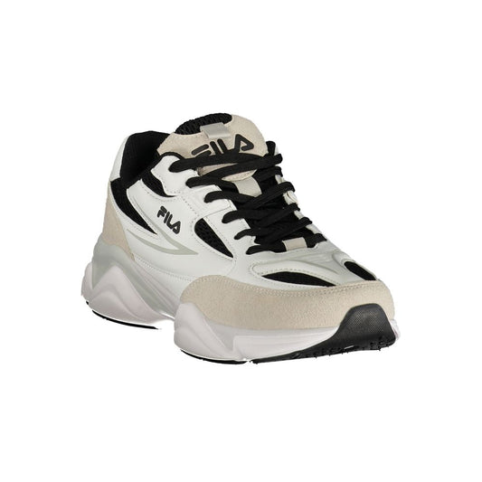 Fila White Polyurethane Men Sneaker