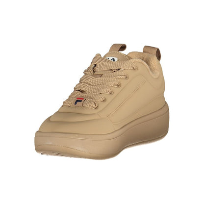 Fila Marrone Polyurethane Women Sneaker