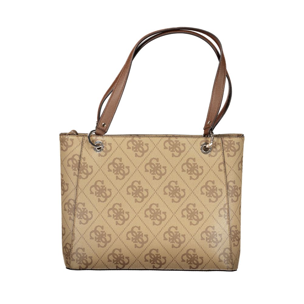 Guess Jeans Marrone Poliuretano Woman Handbag