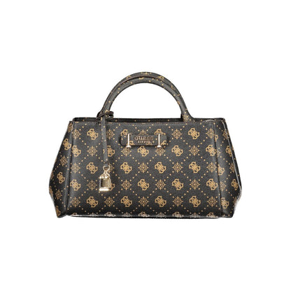 Guess Jeans Marrone Poliuretano Women Handbag