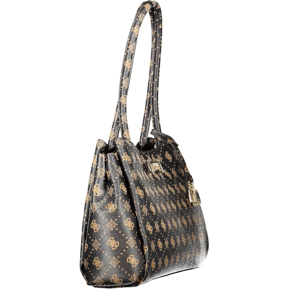 Guess Jeans Marrone Poliuretano Women Handbag