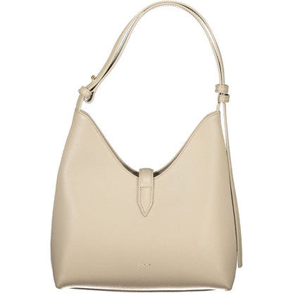 Furla Beige Leather Women Handbag