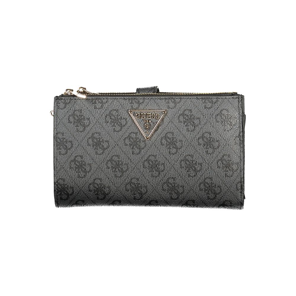 Guess Jeans Nero Poliuretano Women Wallet
