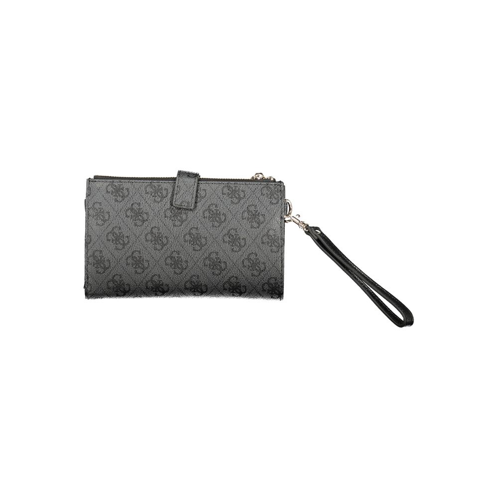 Guess Jeans Nero Poliuretano Women Wallet