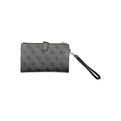 Guess Jeans Nero Poliuretano Women Wallet