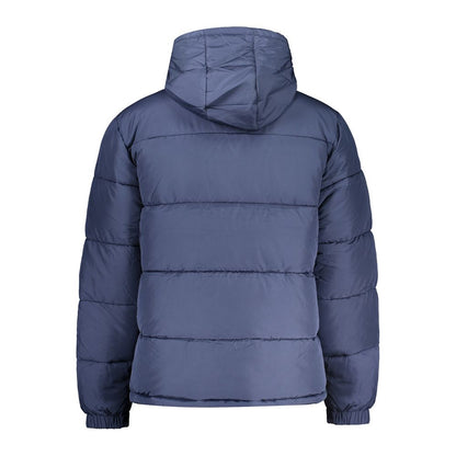 Fila Blue Polyester Men Jacket