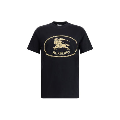 Burberry Black Cotton T-Shirt