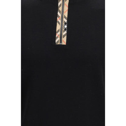 Burberry Black Wool Sweatshirt