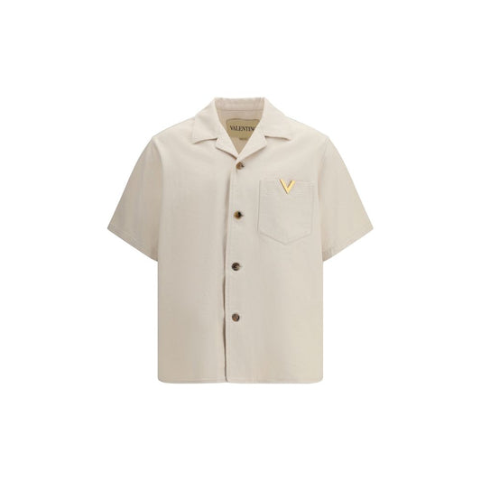 Valentino Beige Denim Shirt