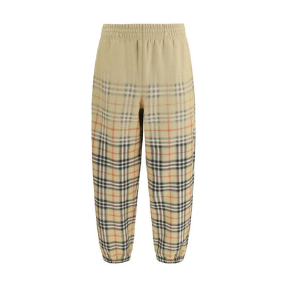 Burberry Beige Cotton Joggers (Workout Pants)