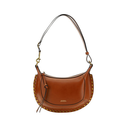 Isabel Marant Brown Calf Leather Bos Taurus Shoulder Bag