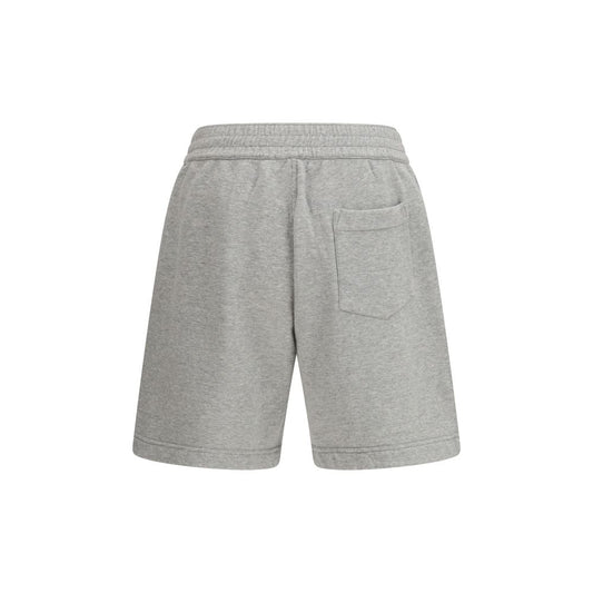 Givenchy Gray Cotton Bermuda Shorts
