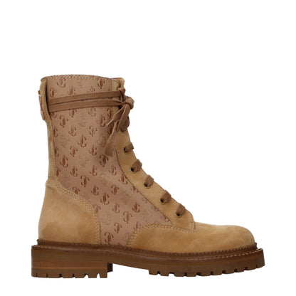 Jimmy Choo Brown Leather Ankle Boots