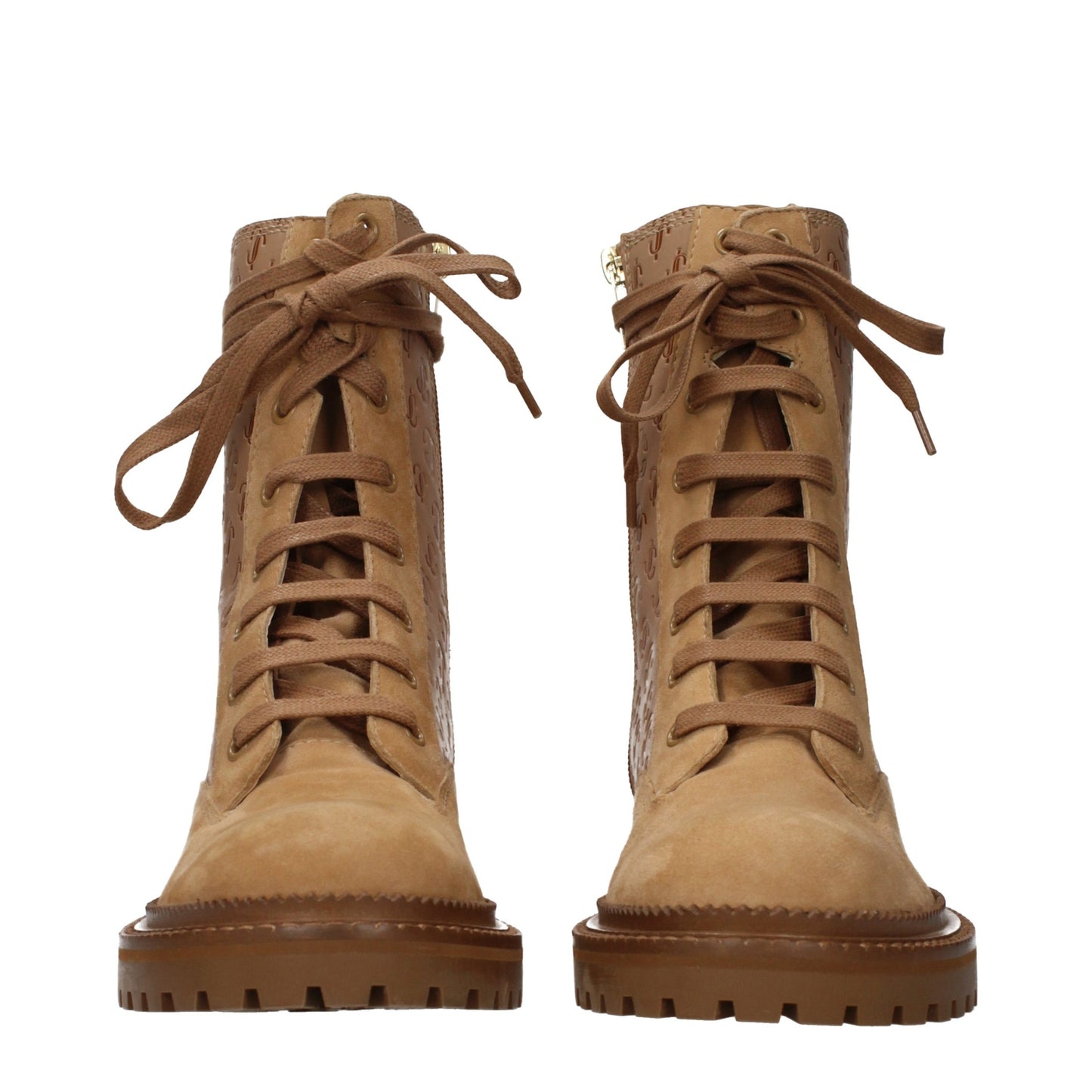Jimmy Choo Brown Leather Ankle Boots