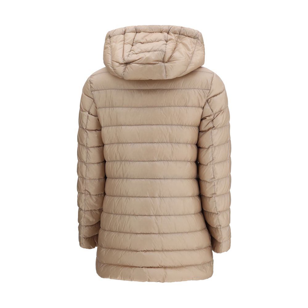 Moncler Beige Polyamide Coat